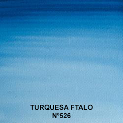 Venta pintura online: Acuarela Winsor&Newton Profesional 1/2 Godet Turquesa Ftalo nº526